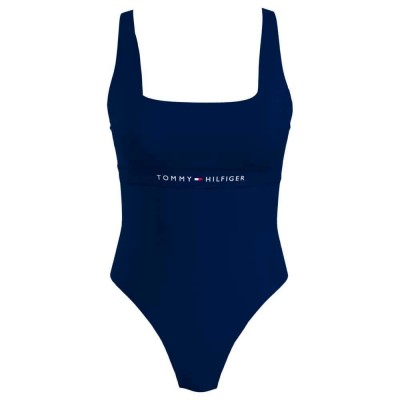 бански,костюм,дамски,бански,костюми,tommy,hilfiger,uw0uw04126,swimsuit,blue,(desert,sky)