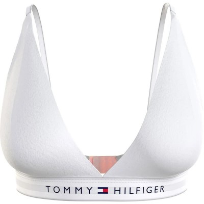 дамско,бельо,дамски,бикини,и,танкини,tommy,hilfiger,uw0uw04144,bra,white,(white)
