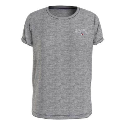 тениска,дамски,тениски,tommy,hilfiger,uw0uw04525,short,sleeve,t,shirt,light,grey,heather,(grey)