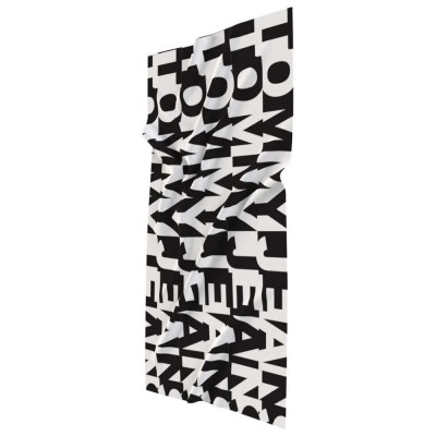 хавлиена,кърпа,хавлии,tommy,jeans,uu0uu00081,towel,white,black,(tj,logomania)