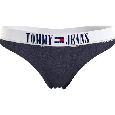 дамско,бельо,дамски,бикини,и,танкини,tommy,jeans,uw0uw04209,thong,blue,(twilight,navy)