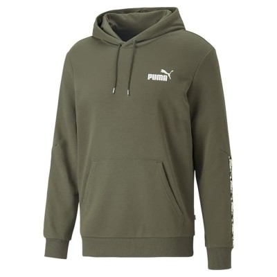 суичър,мъжки,пуловери,puma,ess,tape,camo,hoodie,green,moss,(green)