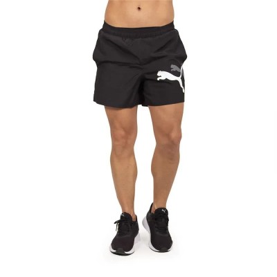 къси,панталони,мъжки,панталони,puma,ess+,logo,power,cat,shorts,puma,black,(black)