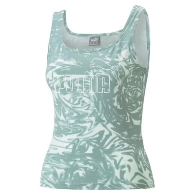 тениска,дамски,тениски,puma,power,aop,sleeveless,t,shirt,green,(adriatic)