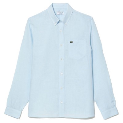 риза,с,дълъг,ръкав,мъжки,ризи,lacoste,ch5692,long,sleeve,shirt,blue
