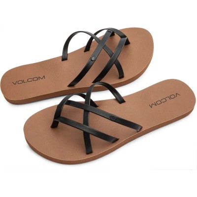 сандали,дамски,сандали,и,чехли,volcom,new,school,ii,sandals,black,(black)
