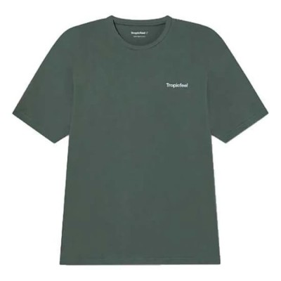 тениска,мъжки,тениски,tropicfeel,logo,short,sleeve,t,shirt,thyme,green,(green)