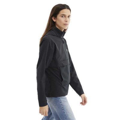 блуза,дамски,блузи,tropicfeel,ns40,half,zip,sweatshirt,core,black,(black)