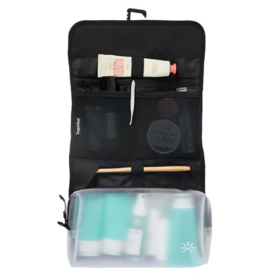 несесер,тоалетни,принадлежности,tropicfeel,roll,up,wash,bag,clear,(all,black)