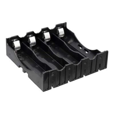 батерии,euroconnex,18650,printec,circuit,battery,holder,2,units,silver,(black)