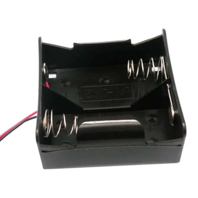 батерии,euroconnex,2xr20,cable,battery,holder,silver,(black)