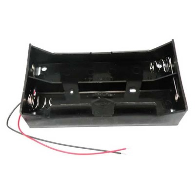 батерии,euroconnex,4xr20,cable,battery,holder,silver,(black)