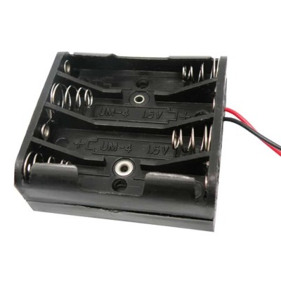 батерии,euroconnex,8xr3,cable,battery,holder,silver,(black)