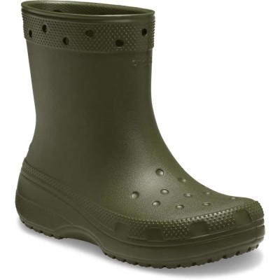 обувки,дамски,боти,мъжки,боти,crocs,classic,boots,green,(army,green)