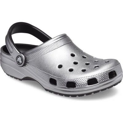 мъжки,сандали,мъжки,джапанки,и,чехли,crocs,classic,metallic,clogs,silver,(silver,metallic)