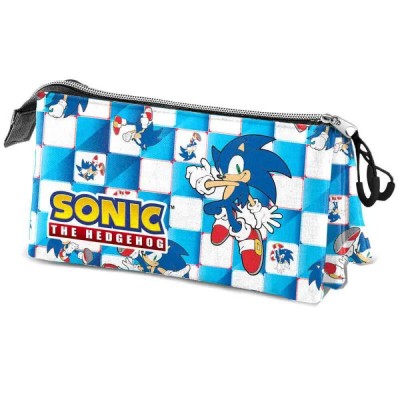 ученически,принадлежности,karactermania,sonic,blue,lay,triple,pocket,pencil,case,multicolor,(multicolor)