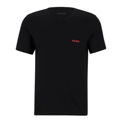 мъжко,бельо,hugo,10217251,short,sleeve,base,layer,3,units,black,(black)