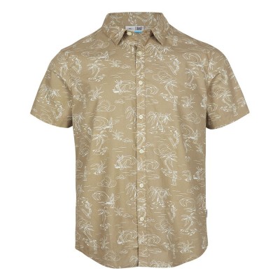 риза,с,къс,ръкав,мъжки,ризи,o´neill,circle,surfer,short,sleeve,shirt,beige