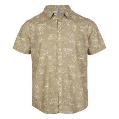 риза,с,къс,ръкав,мъжки,ризи,o´neill,circle,surfer,short,sleeve,shirt,beige,(beige,circle,surfer)