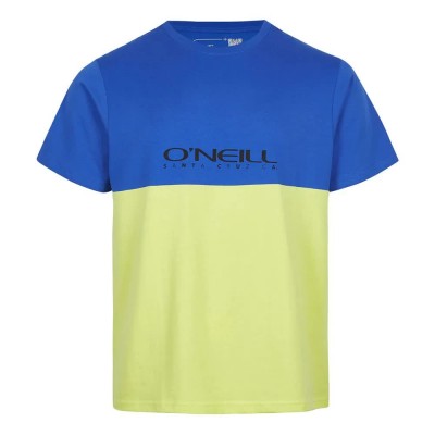 тениска,мъжки,тениски,o´neill,corals,short,sleeve,t,shirt,green,(princess,blue,colour,block)