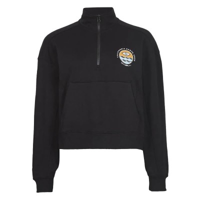 блуза,дамски,блузи,o´neill,cove,half,zip,sweatshirt,black,(black,out)