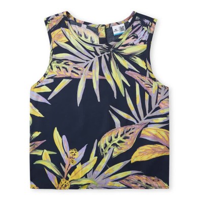 тениска,мъжки,тениски,дамски,тениски,o´neill,lola,beach,sleeveless,t,shirt,black,(black,tropical,flower)