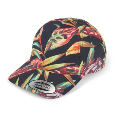 шапка,всички,шапки,o´neill,seacoast,cap,black,(black,tropical,flower)