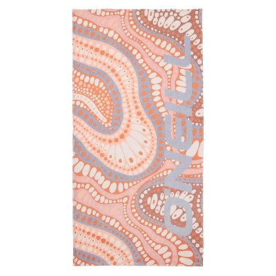 хавлиена,кърпа,хавлии,o´neill,seacoast,towel,orange,(dotted,print)