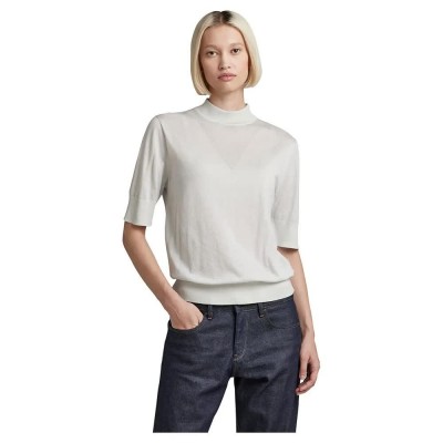 блуза,дамски,пуловери,дамски,плетени,дрехи,g,star,core,v,neck,sweater,oyster,mushroom,(beige)