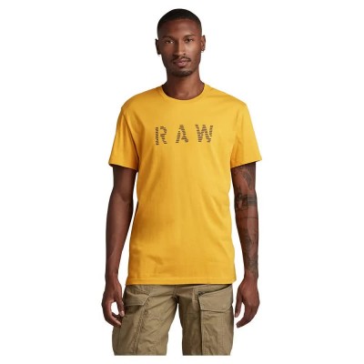 тениска,мъжки,тениски,g,star,raw,short,sleeve,t,shirt,yellow