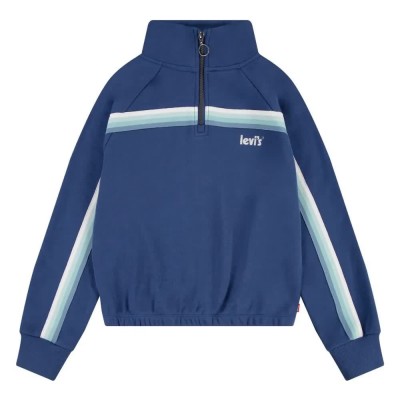 блуза,детски,блузи,levi´s,®,meet,and,greet,half,zip,sweatshirt,blue,(true,navy)