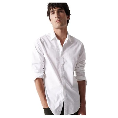 риза,с,дълъг,ръкав,мъжки,ризи,salsa,jeans,basic,long,sleeve,shirt,white,(white)