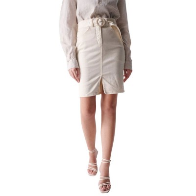 пола,дамски,поли,и,рокли,salsa,jeans,regular,glamour,skirt,beige