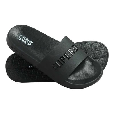 мъжки,джапанки,и,чехли,superdry,code,logo,vegan,pool,slides,black,black,(black)