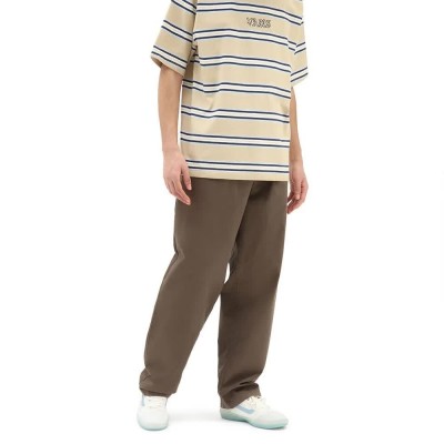 панталони,мъжки,панталони,vans,range,baggy,tapered,elastic,pants,beige