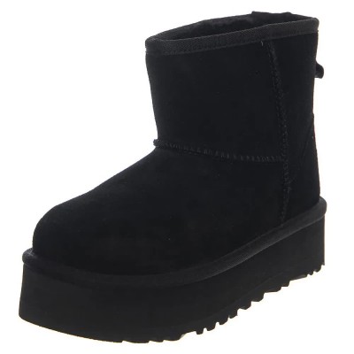 детски,обувки,детски,боти,ugg,kids,ds´,classic,mini,platform,boots,black,(black)