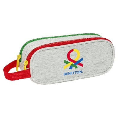 канцеларски,принадлежности,safta,double,pencil,case,multicolor,(grey)
