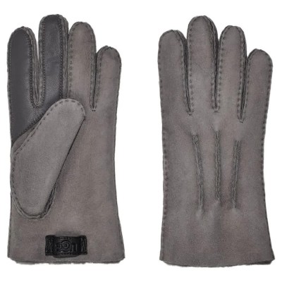 ръкавици,ръкавици,шапки,и,шалове,ugg,contrast,sheepskin,gloves,silver,(metal)