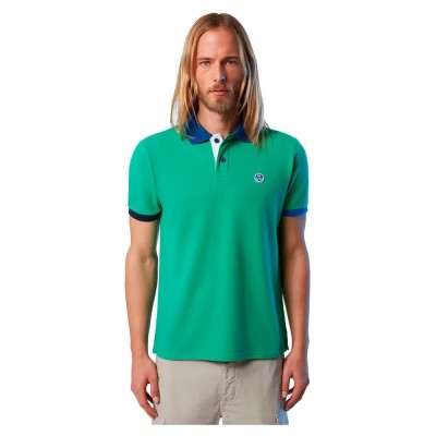 мъжки,блузи,с,яка,north,sails,graphic,692398,short,sleeve,polo,garden,green,(green)
