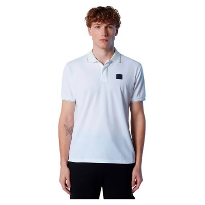 мъжки,блузи,с,яка,north,sails,logo,short,sleeve,polo,white