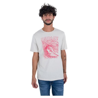 тениска,мъжки,тениски,hurley,everyday,surf,skelly,short,sleeve,t,shirt,bone,(beige)