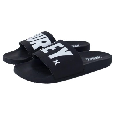 мъжки,джапанки,и,чехли,hurley,fastlane,slides,black,(black)