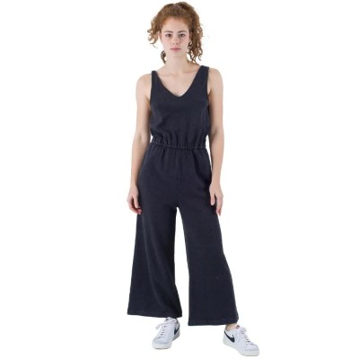 гащеризон,дамски,гащеризони,hurley,stella,sleeveless,jumpsuit,black,(black)