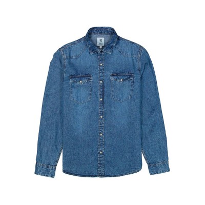 риза,с,дълъг,ръкав,мъжки,ризи,garcia,z1083,long,sleeve,shirt,blue