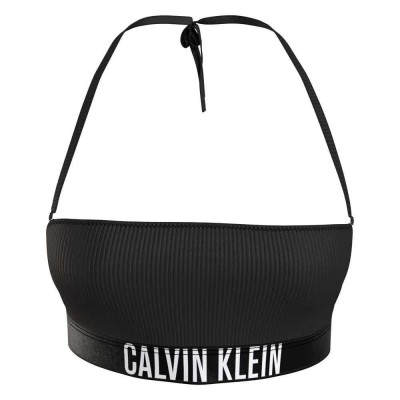 дамски,бански,костюми,calvin,klein,kw0kw02018,bikini,top,black