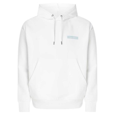 суичър,мъжки,пуловери,calvin,klein,matte,back,logo,comfort,hoodie,white
