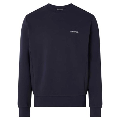 блуза,мъжки,пуловери,calvin,klein,micro,logo,sweater,night,sky,(blue)
