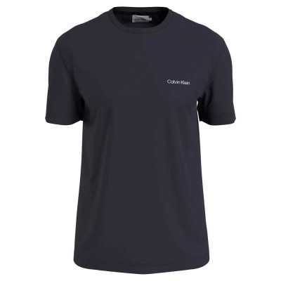 тениска,мъжки,тениски,calvin,klein,micro,logo,t,shirt,black,(night,sky)
