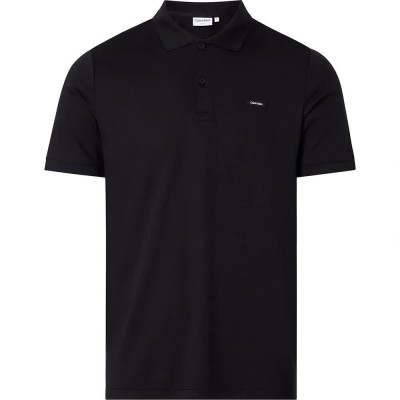 мъжки,блузи,с,яка,calvin,klein,smooth,slim,short,sleeve,polo,black