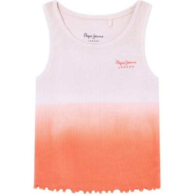 тениска,детски,тениски,pepe,jeans,garnier,sleeveless,t,shirt,orange,(peach)